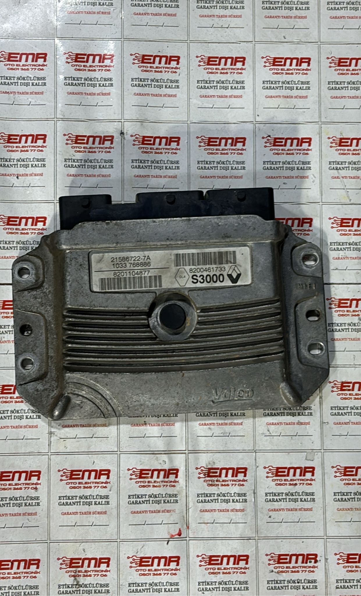 RENAULT MEGANE 1.6 MOTOR BEYNİ 8200461733 S3000